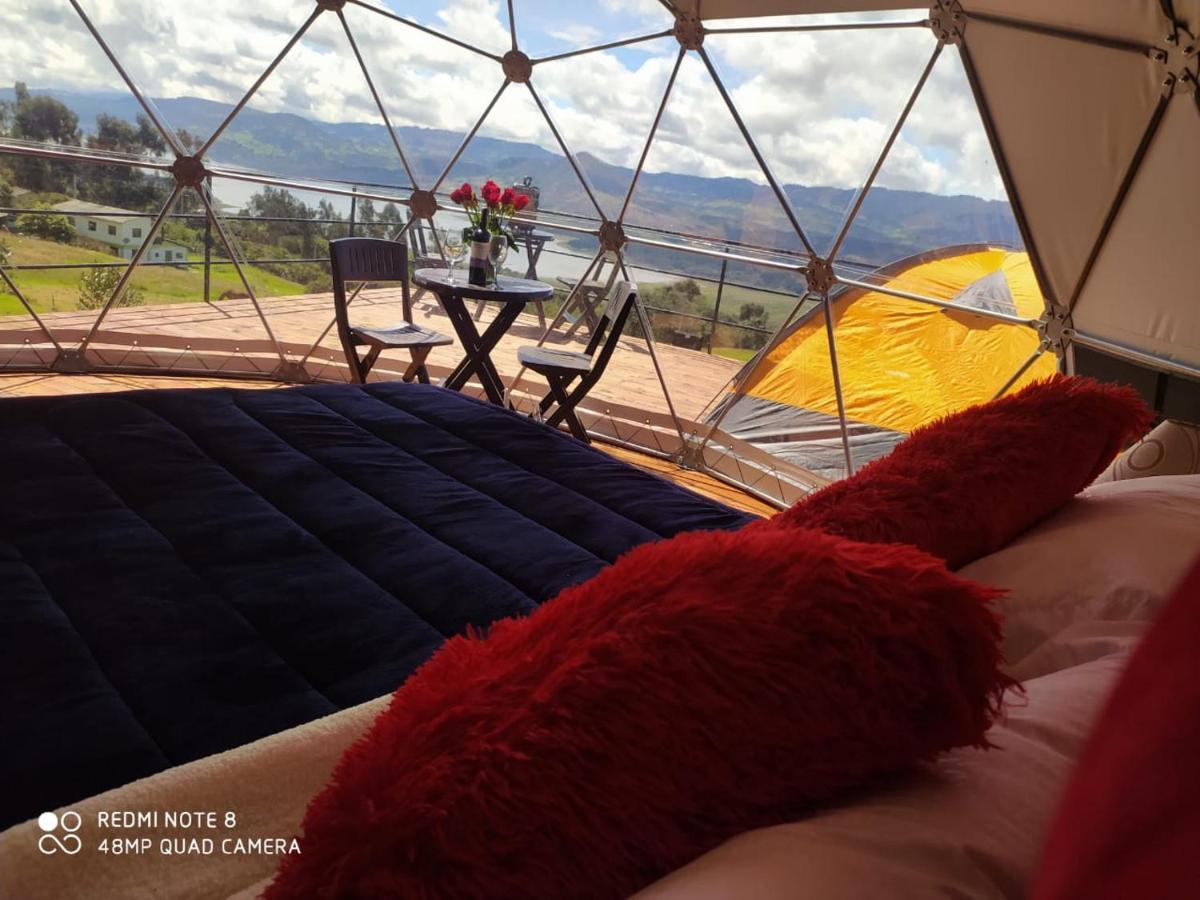 Glamping Hermoso Amanecer Guatavita Exterior photo