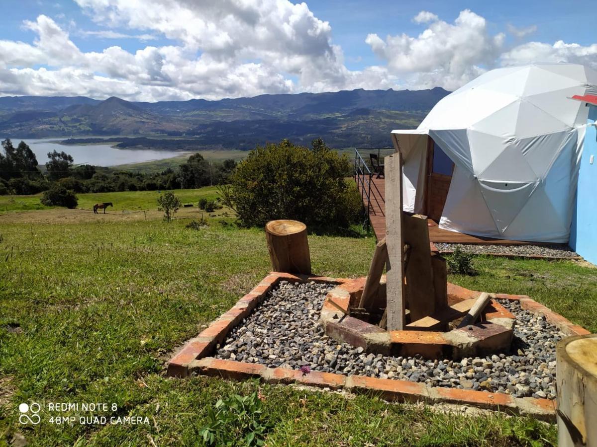 Glamping Hermoso Amanecer Guatavita Exterior photo
