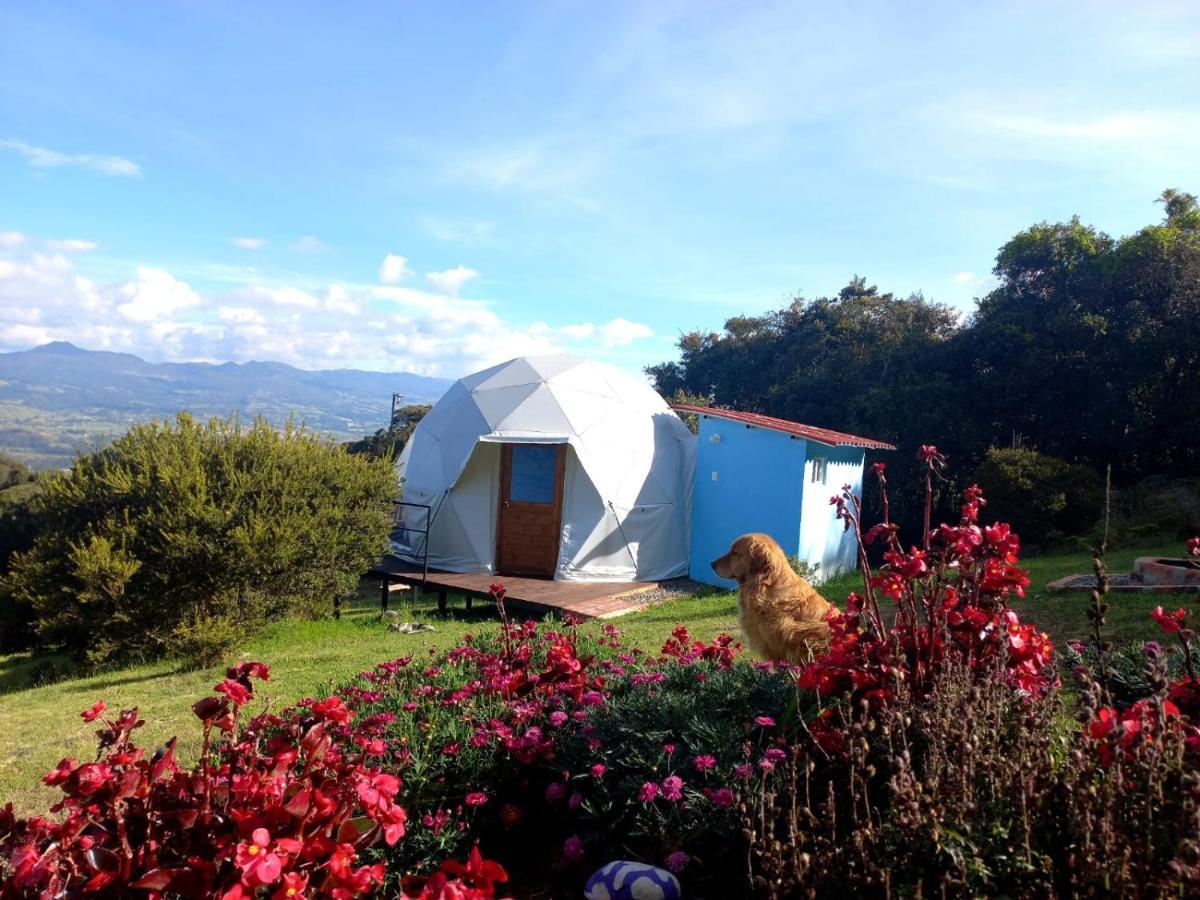 Glamping Hermoso Amanecer Guatavita Exterior photo