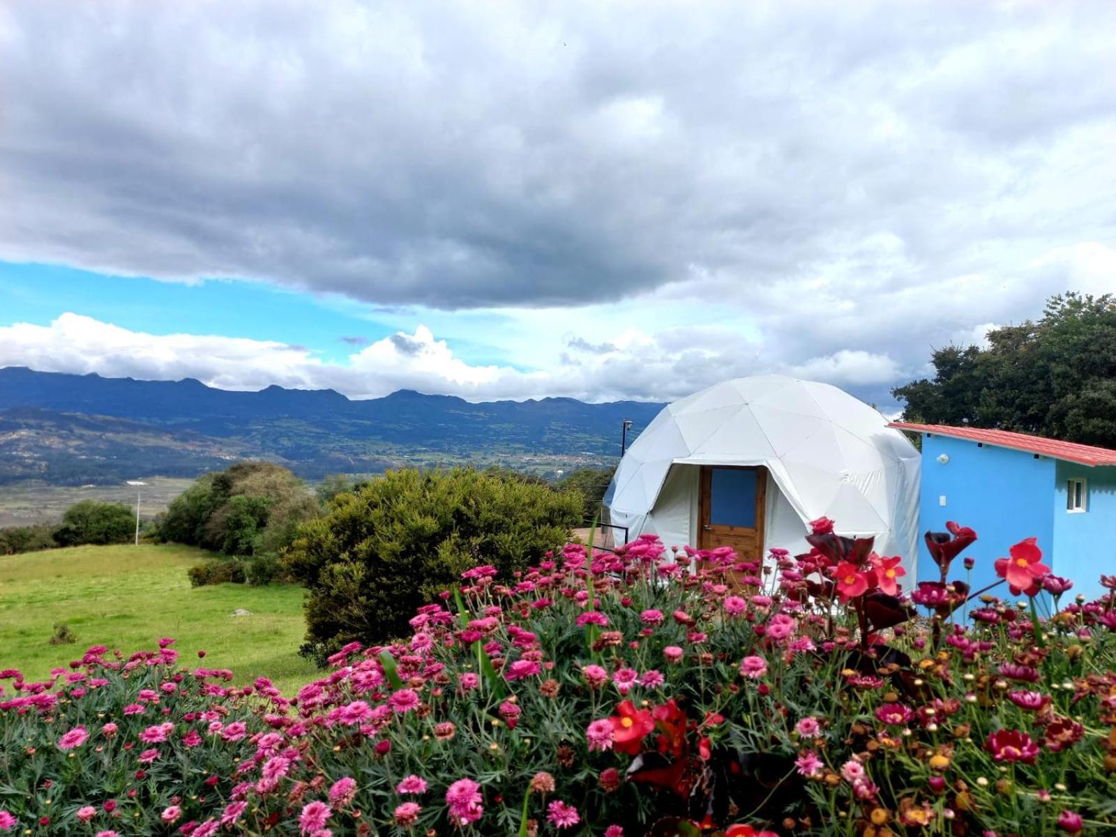 Glamping Hermoso Amanecer Guatavita Exterior photo